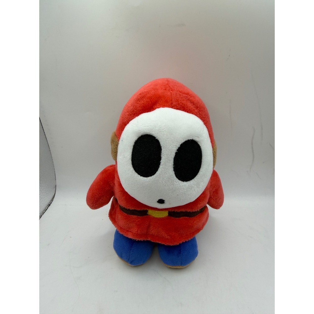 Nintendo Super Mario Shy Guy Plush Red Masked Character 7.5‎ Inch Figure